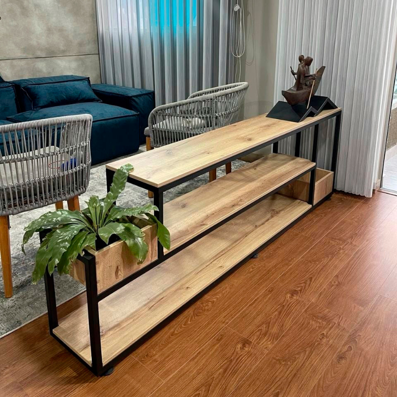 mueble_con_estructura_metalica Muebles personalizados en Medellín Antioquia Colombia
